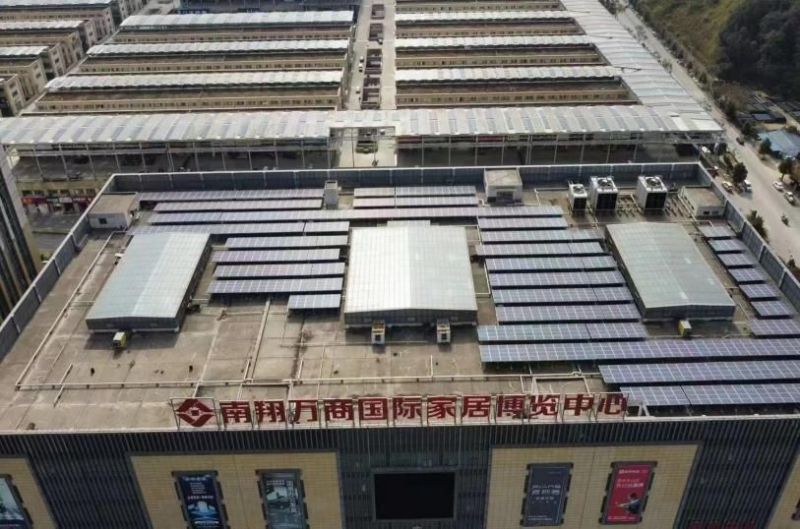 南翔萬(wàn)商2.7MW屋頂分布式光伏發(fā)電項(xiàng)目